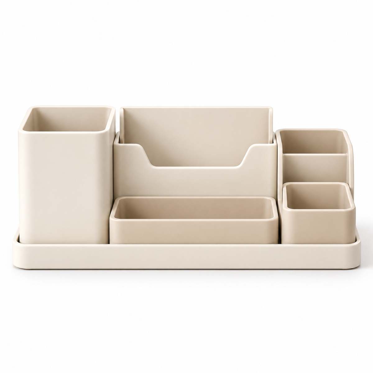 Varenlith™ Multi-Compartment Desktop Organizer