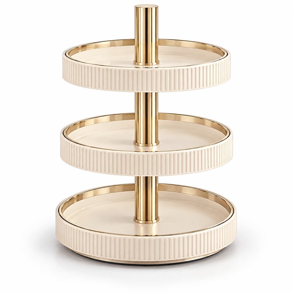 Varenlith™ 3-Tier Rotating Vanity Organizer