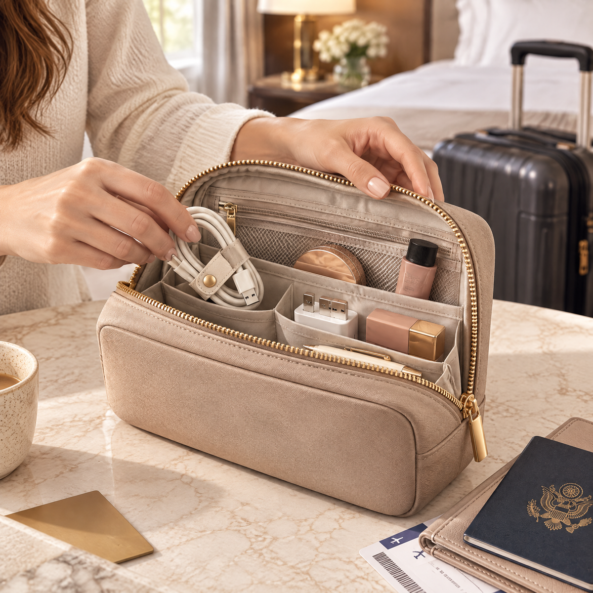 Varenlith™ Everyday Travel Cosmetic Pouch