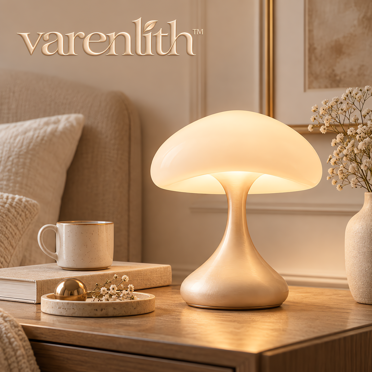 Varenlith™ Modern Mushroom Table Lamp