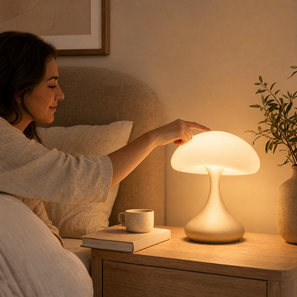 Varenlith™ Modern Mushroom Table Lamp