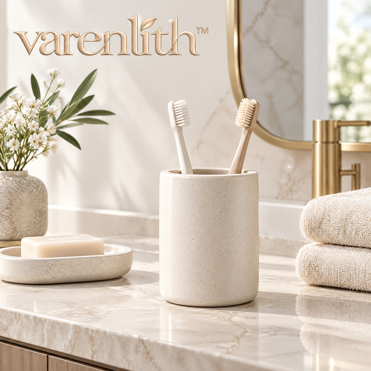 Varenlith™ Minimalist Toothbrush Holder Cup