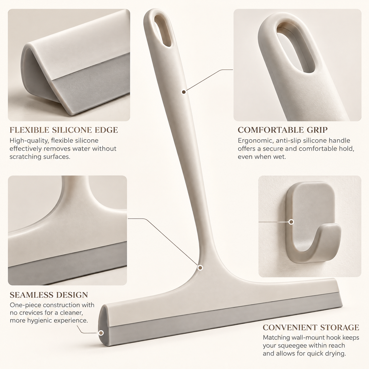Varenlith™ Bathroom Shower Squeegee