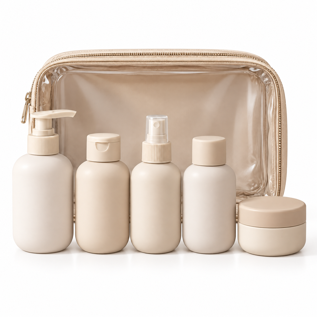 Varenlith™ Refillable Travel Toiletry Bottle Set